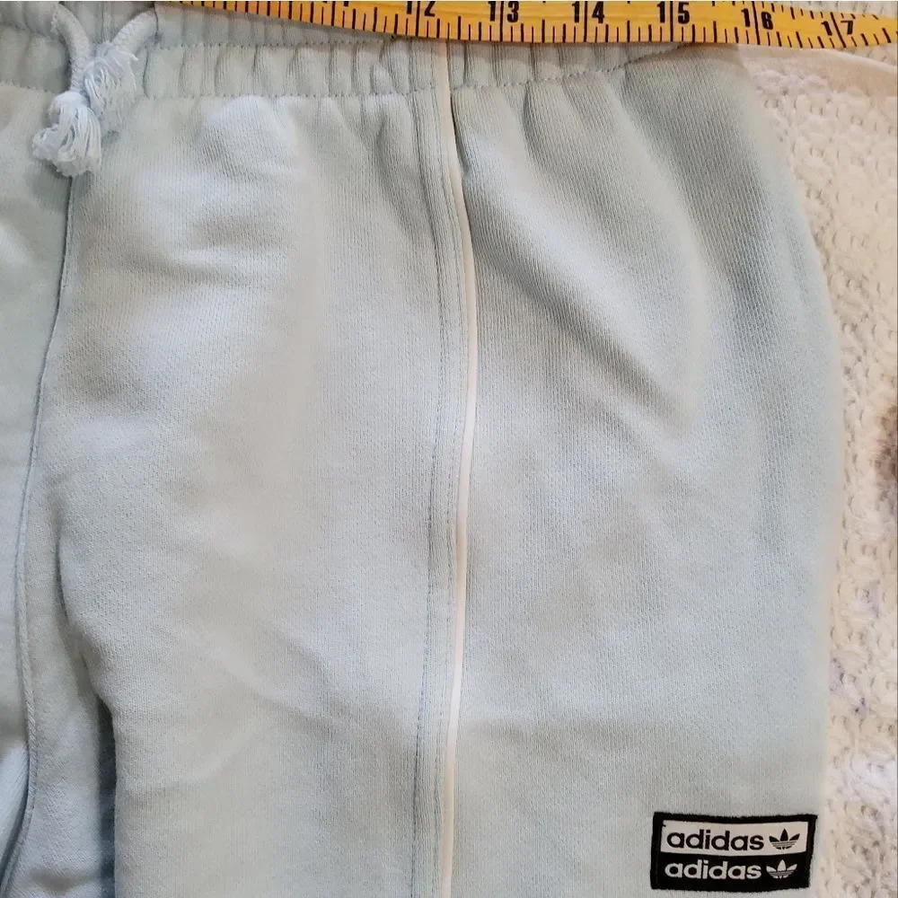 Adidas Light Blue Shorts Size M